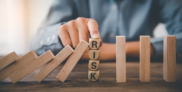 What is a risk in health and safety