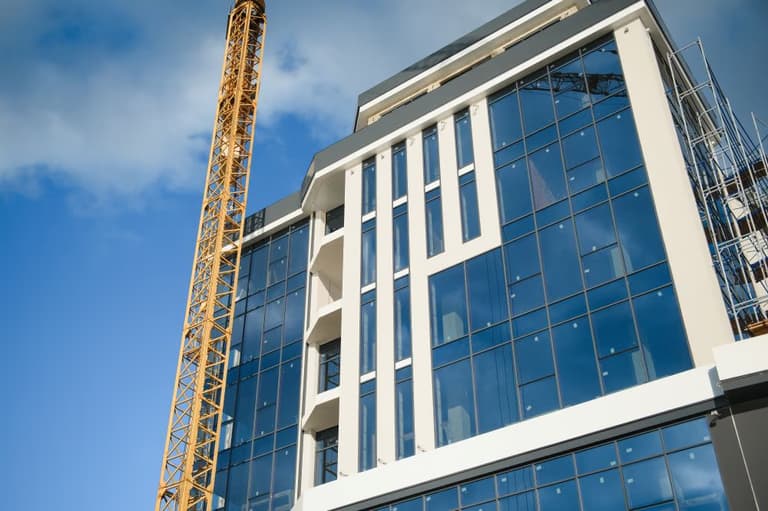 High rise building