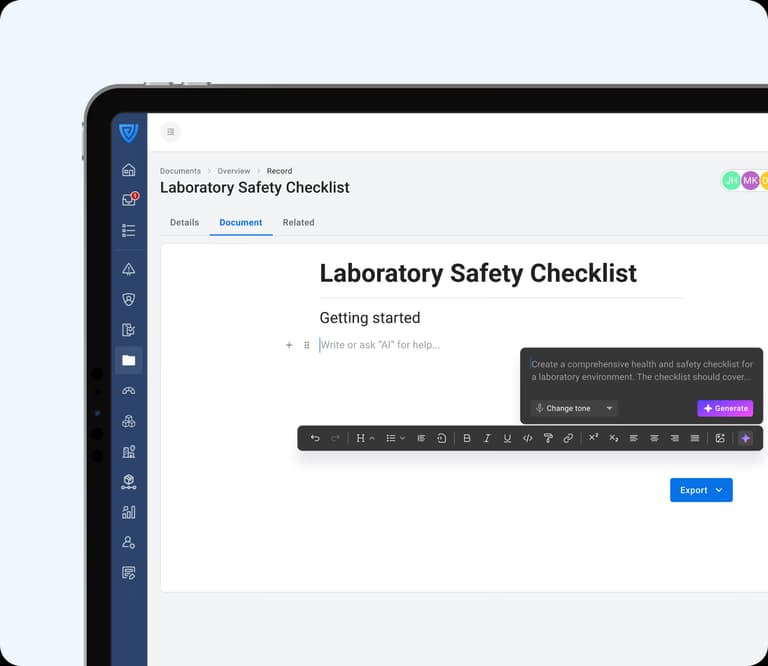 Vatix document management software