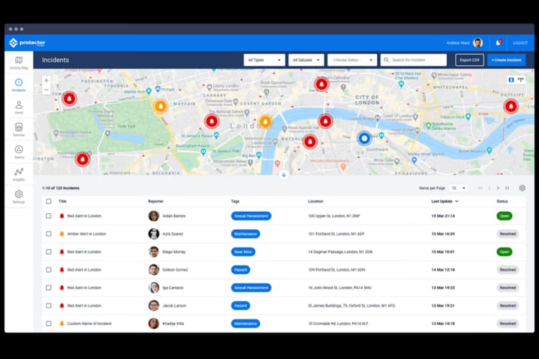 protector by vatix mobile workforce management