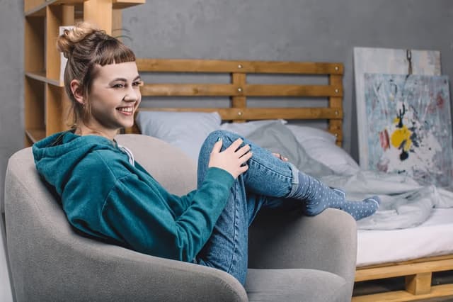 Young person living in supported accommodation