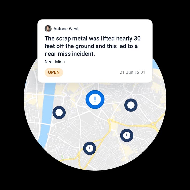 incident reporting tool with GPS