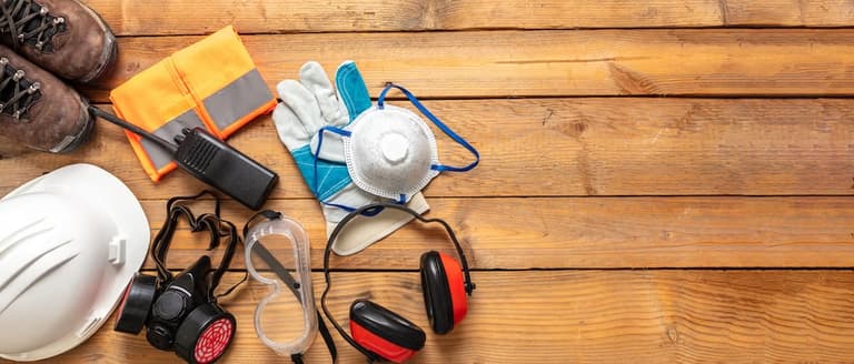 types of personal protective equipment