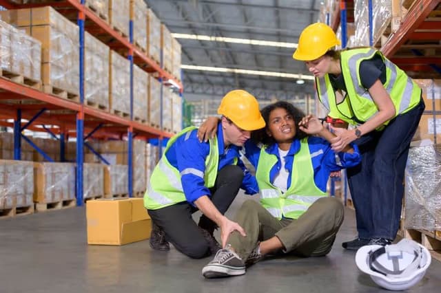 Incident with factory workers