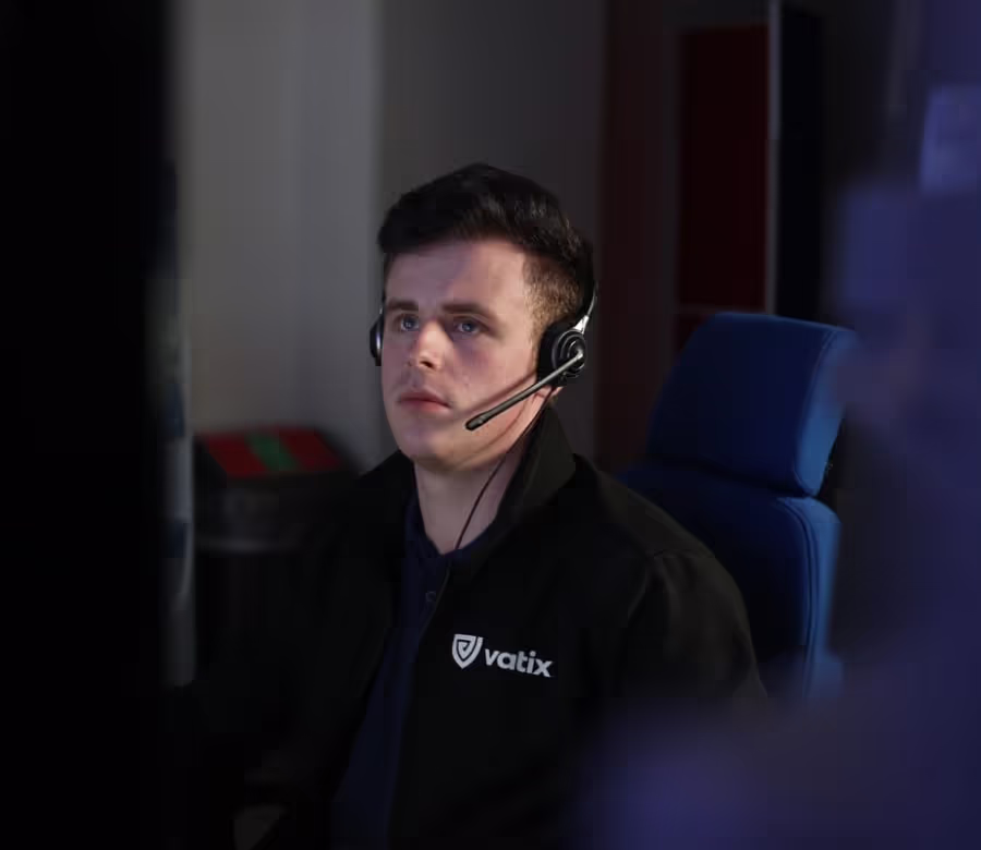 24/7 Alarm receiving centre employee